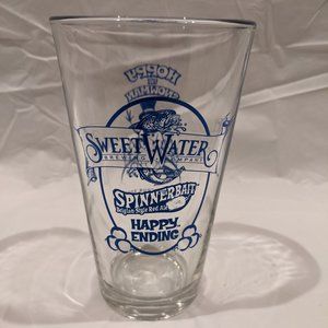 SweetWater Spinnerbait Red Ale, Craft Beer Pint Glass, Winter Tour 2015